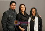 Vansh Bhardwaj, Preity Zinta, Deepa Mehta at the Heaven On Earth press conference in Toronto International Film Festival held at the Sutton Place Hotel on September 6, 2008 in Toronto, Canada (2).jpg