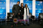 Vansh Bhardwaj, Preity Zinta, Deepa Mehta at the Heaven On Earth press conference in Toronto International Film Festival held at the Sutton Place Hotel on September 6, 2008 in Toronto, Canada (24).jpg