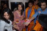 Priyanka Chopra , Madhur Bhandarkar, Arjan Bajwa  and Fashion star cast visit Siddhivinayak temple on 11th September 2008 (31).JPG