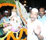 Nana Patekar at the Ganpati Celebrationt in RK studios, Chembur on 14th September 2008 .jpg