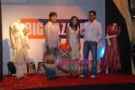Priyanka Chopra, Abhishek Bachchan, Goldie Behl at the promotion of Drona in  Phoenix Mills Big Bazaar on 30th September 2008 (22).JPG