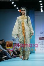 Model walk the ramp for Ashima Leena show at Wills Lifestyle India Fashion Week 2009 in Delhi  (6).JPG