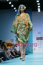 Model walk the ramp for Ashima Leena show at Wills Lifestyle India Fashion Week 2009 in Delhi  (8).JPG