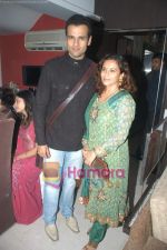 Rohit Roy, Manasi Joshi, Harry Anand at Harry Anand_s Diwali bash in Lokhandwala on 27th October 2008 (4).JPG