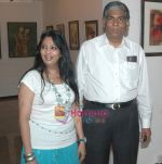 Daxa Khandwala with Vijay Kalantri at Art exhibition on 24th November 2008.JPG