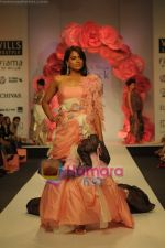Sameera Reddy Showcasing Designs of Falguni and Shane at the Peack event during Wills Fashion Week on Oct 16, 2008 (22).JPG