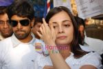 Dia Mirza at Lok Satta Andolan march in Gateway Of India on 6th December 2008 (58).JPG