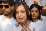 Dia Mirza at Lok Satta Andolan march in Gateway Of India on 6th December 2008 (60).JPG