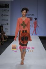 Model walk the ramp for Sanchita at Wills Fashion Week (17).JPG