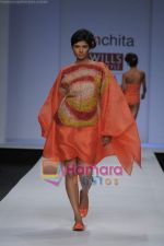 Model walk the ramp for Sanchita at Wills Fashion Week (19).JPG