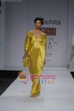 Model walk the ramp for Sanchita at Wills Fashion Week (3).JPG