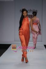 Model walk the ramp for Sanchita at Wills Fashion Week (7).JPG