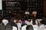 Abhishek Bachchan, Sonam Kapoor, Rakeysh Omprakash Mehra at Dilli 6 press meet in Dubai on 15th December 2008 (8).JPG