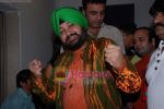 Daler Mehndi at the song recording of _Jaago India_ as part of Mission Shanti in Sound City on 17th December 2008 (34).JPG