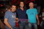 Ehsaan Noorani, Arjun Rampal, Loy Mendonca at Rock On DVD launch in Hard Rock Cafe on 17th December 2008 (3).JPG