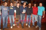 Ehsaan Noorani, Farhan Akhtar, Luke Kenny, Arjun Rampal, Abhishek Kapoor, Purab Kohli, Loy Mendonca at Rock On DVD launch in Hard Rock Cafe on 17th December 2008 (3).JPG