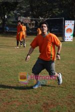 Mohit Suri at the event to promote football training at Jamnabhai  grounds in juhu on 29th December 2008 (15).JPG