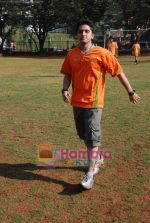 Mohit Suri at the event to promote football training at Jamnabhai  grounds in juhu on 29th December 2008 (16).JPG