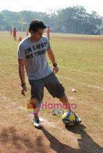 Mohit Suri at the event to promote football training at Jamnabhai  grounds in juhu on 29th December 2008 (4).JPG