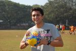 Mohit Suri at the event to promote football training at Jamnabhai  grounds in juhu on 29th December 2008 (5).JPG