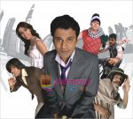 Manoj Bajpai, Vijay Raaz, Sanjay Mishra, Hrishita Bhatt & Nitin Arora in the movie still of Jugaad.jpg