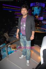 Kailash Kher on the sets of Indian Idol 4 in R K Studios on 10th Jan 2009 (2).JPG
