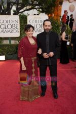 Monk Hero with wife at the 66th Annual Golden Globe Awards in Hollywood, CA on January 9th 2009 (12).jpg