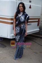 Anita Hassanandani on the sets of Danicng Queen in Powai on 18th Jan 2009 (4).JPG