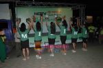 Cheer Leaders at Carter Road to Welcome Milind  for The Greenathon on 7th  Feb 2009.jpg