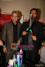 Irrfan Khan, hair dresser Jawed Habib at a promotional event for the upcoming film Billu on 11th Feb 2009 (19).JPG