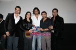 Aftab Shivdasani, Aamna Shariff, Himesh Reshammiya, Anuj Saxena at Aloo chaat music launch in Cinemax, Andheri, Mumbai on 20th Feb 2009 (5).JPG