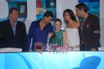 Sanjay Dutt, Kylie Minogue, Akshay Kumar, Lara Dutta, Zayed Khan at the Press Conference of the film Blue in Rennaissance Hotel, Powai on 6th March 2009 (2).JPG