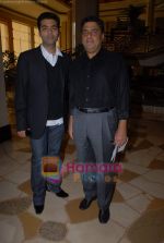 Karan Johar, Ronnie Screwvala ties up with UTV for distribution in J W Marriott on 9th March 2009 (4).JPG