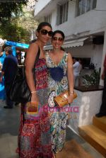 Mehr Rampal with Bhavana Pandey at the celebration of Rock in Olive on 9th March 2009.JPG