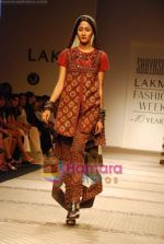 Model walk the ramp for Sabyasachi Show at LIFW on 27th March 2009.JPG