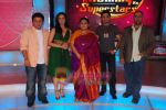 Ali Asgar, Akriti Kakkar, Shubha Mudgal, Vishal and Shekhar at Amul Star Voice of India on location in FilmCity on 3rd April 2009 (4).JPG