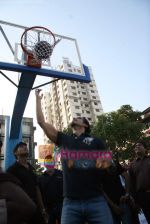 Dino Morea at opening of NBA_s basketball court in Nagpada, Mumbai on 8th April 2009 (16).JPG