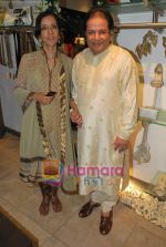 Anup Jalota at store launch of designer Rina Shah with Jamila and Seema Malhotra in Khar on 4th May 2009 (42).JPG