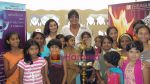 Chunky Pandey, Television Actress Ms. Snigdha with NanhiKalikids at Treasure Jewellery Launch in Mumbai on 9th May 2009 (4).JPG