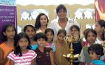 Chunky Pandey, Television Actress Ms. Snigdha with NanhiKalikids at Treasure Jewellery Launch in Mumbai on 9th May 2009 (8).JPG