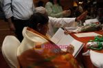 Lata Mangeshkar at the launch of Book lata Mangeshkar in her own voice by Nasreen Munni Kabir in Mayfair Banquets, Worli, Mumbai on 15th May 2009 (3).jpg