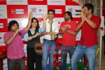 Jackie Bhagnani, Sajid, Kailash Kher on the sets of Big FM on 25th May 2009 (9).JPG
