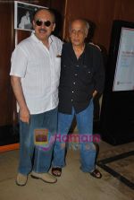 Mahesh Bhatt at the premiere of Saaransh in Metro BIG Cinemas on 23rd May 2009 (3).JPG