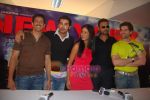Kabir Khan, John Abraham, Katrina Kaif, Irrfan Khan, Neil Mukesh at New York film press meet in Yashraj on 17th June 2009 (6).JPG