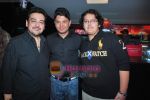 Adnan Sami with Son and Bhushan Kumar at Tulsi Kumar_s Love Ho Jaye album launch in Cinemax on 24th June 2009 (2).JPG