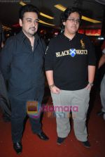Adnan Sami with his son at Tulsi Kumar_s Love Ho Jaye album launch in Cinemax on 24th June 2009 (7).JPG