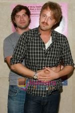 Mark Duplass, Joshua Leonard at the premiere of HUMPDAY on June 26, 2009 in New York City.jpg