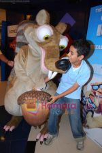 Scrat fighting with Tanay for his acor at ICE AGE 2 PREMIERE in Fame, Malad on 1st July 2009n.jpg