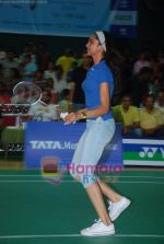 Deepika Padukone at Tata Open finale in CCI, Mumbai on 5th June 2009 (2).JPG