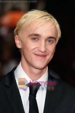 Tom Felton at the UK Premiere of movie HARRY POTTER AND THE HALF BLOOD PRINCE on 7th JUly 2009 in Odeon Leicester Square.jpg